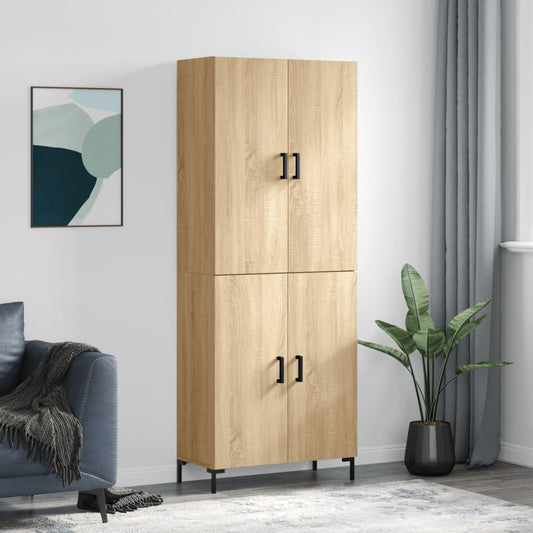 Skåp Sonoma Ek 69,5x34x180 cm