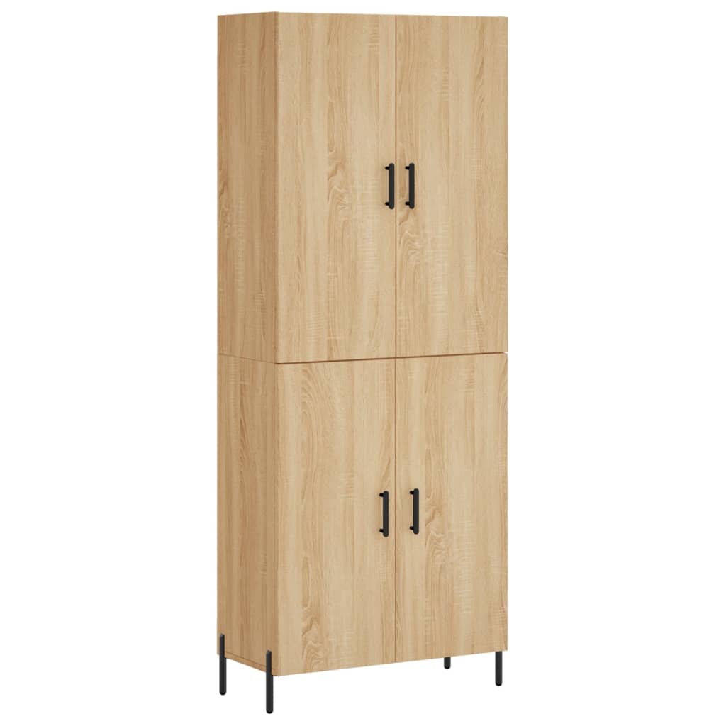 Skåp Sonoma Ek 69,5x34x180 cm
