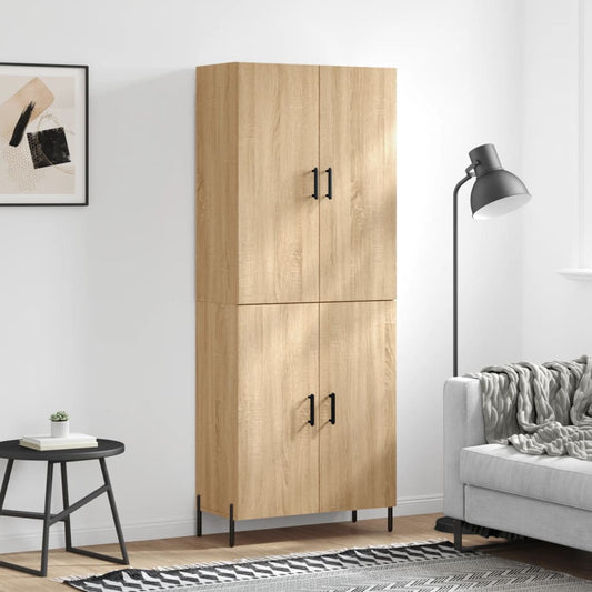 Skåp Sonoma Ek 69,5x34x180 cm
