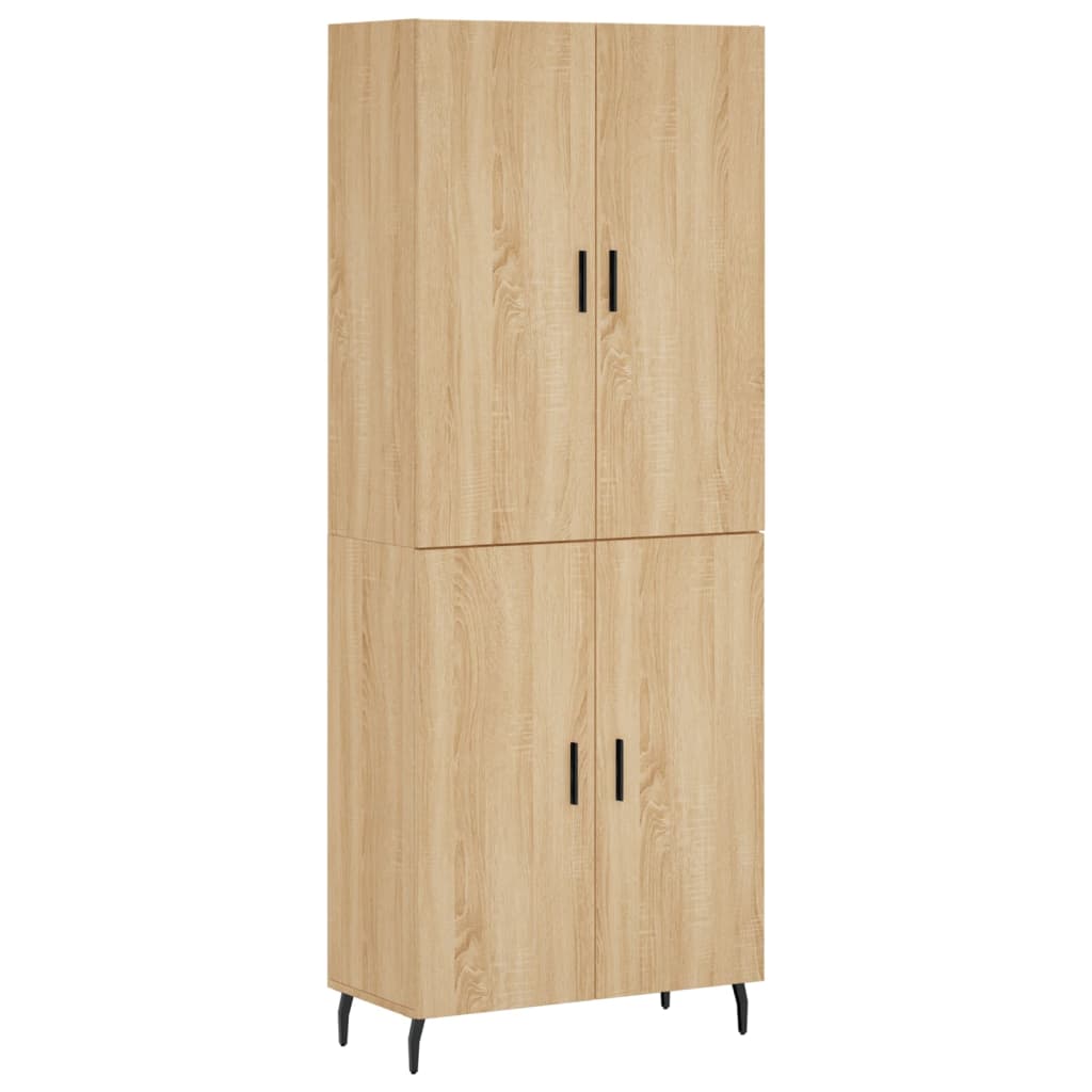 Skåp Sonoma Ek 69,5x34x180 cm