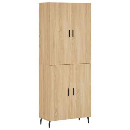 Skåp Sonoma Ek 69,5x34x180 cm