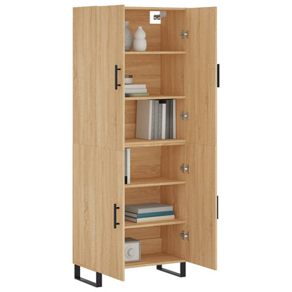 Skåp Sonoma Ek 69,5x34x180 cm