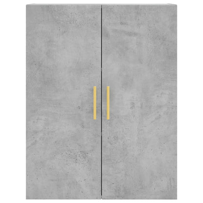 Skåp Betonggrå 69,5x34x180 cm