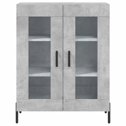 Skåp Betonggrå 69,5x34x180 cm