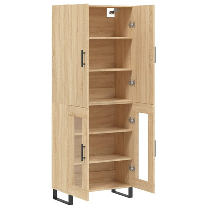 Skåp Sonoma Ek 69,5x34x180 cm
