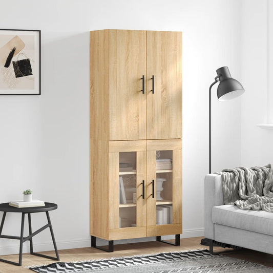 Skåp Sonoma Ek 69,5x34x180 cm