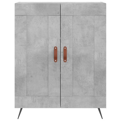 Skåp Betonggrå 69,5x34x180 cm