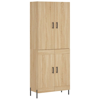Skåp Sonoma Ek 69,5x34x180 cm