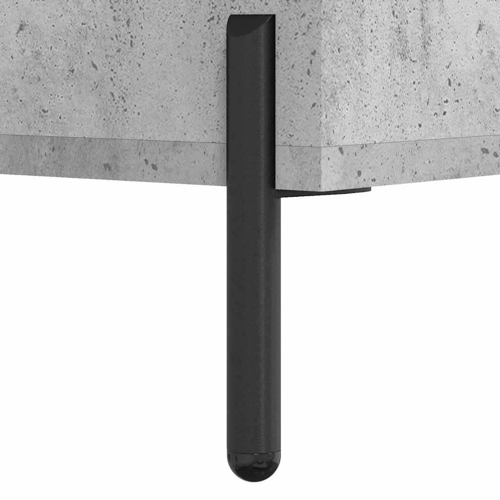 Skåp Betonggrå 69,5x34x180 cm
