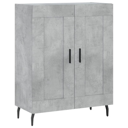 Skåp Betonggrå 69,5x34x180 cm