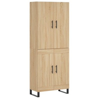 Skåp Sonoma Ek 69,5x34x180 cm