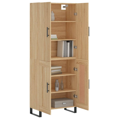 Skåp Sonoma Ek 69,5x34x180 cm