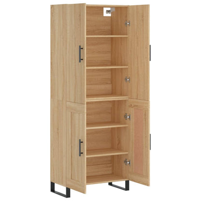 Skåp Sonoma Ek 69,5x34x180 cm