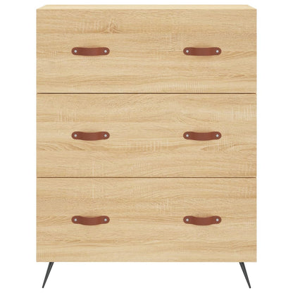Skåp Sonoma Ek 69,5x34x180 cm