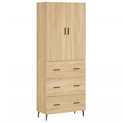 Skåp Sonoma Ek 69,5x34x180 cm