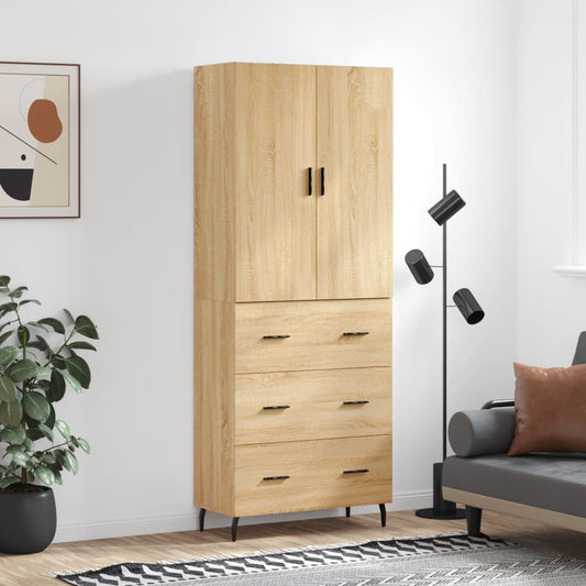Skåp Sonoma Ek 69,5x34x180 cm