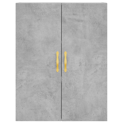 Skåp Betonggrå 69,5x34x180 cm
