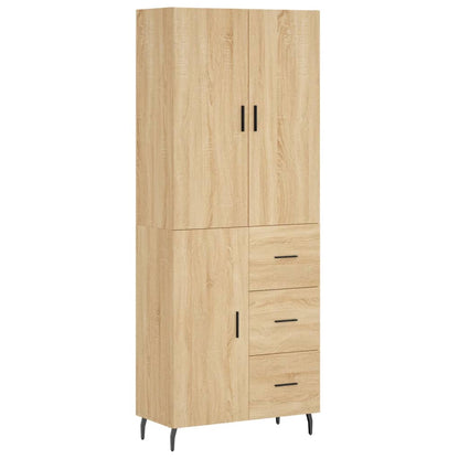 Skåp Sonoma Ek 69,5x34x180 cm