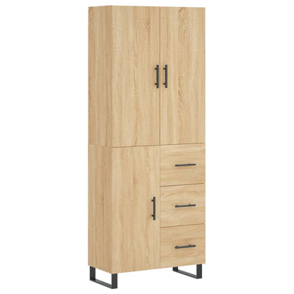Skåp Sonoma Ek 69,5x34x180 cm