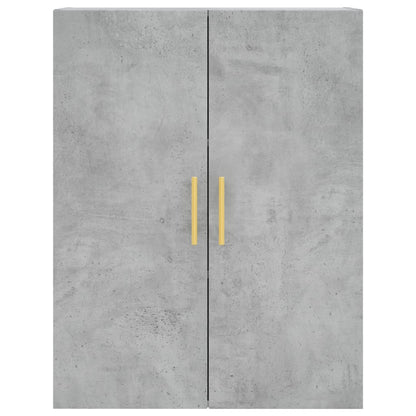 Skåp Betonggrå 69,5x34x180 cm