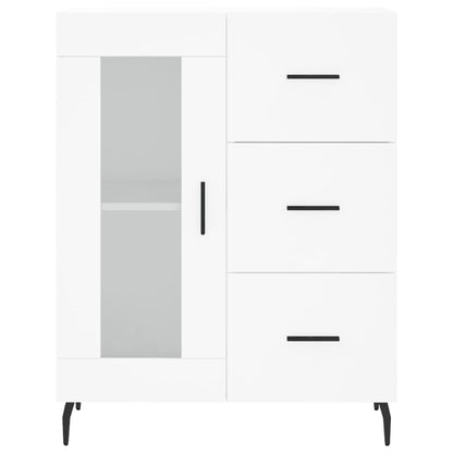 Skåp Vit 69,5x34x180 cm