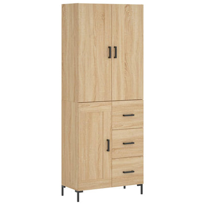 Skåp Sonoma Ek 69,5x34x180 cm