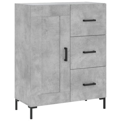 Skåp Betonggrå 69,5x34x180 cm