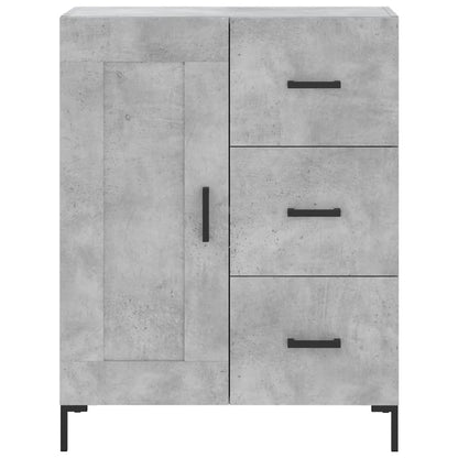 Skåp Betonggrå 69,5x34x180 cm