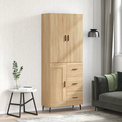 Skåp Sonoma Ek 69,5x34x180 cm