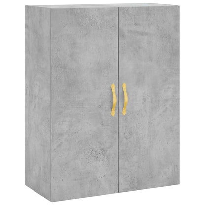 Skåp Betonggrå 69,5x34x180 cm
