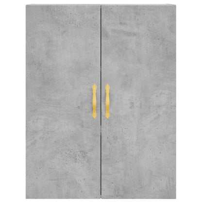 Skåp Betonggrå 69,5x34x180 cm