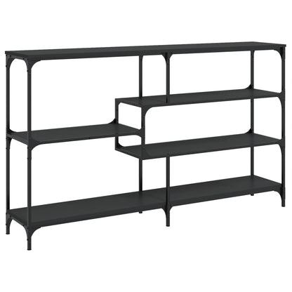 Avlastningsbord Konsollbord Svart 160x32x95 cm