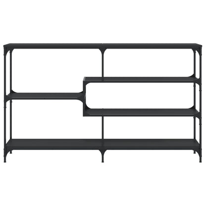 Avlastningsbord Konsollbord Svart 160x32x95 cm