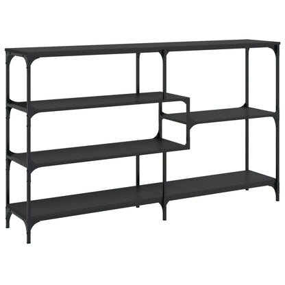 Avlastningsbord Konsollbord Svart 160x32x95 cm