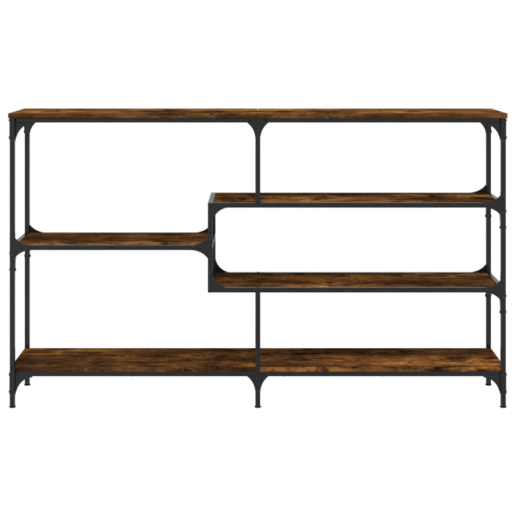 Avlastningsbord Konsollbord Rökfärgad Ek 160x32x95 cm