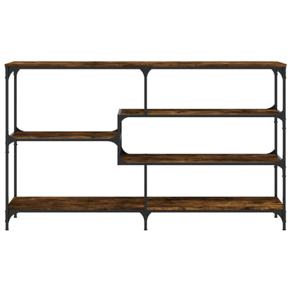 Avlastningsbord Konsollbord Rökfärgad Ek 160x32x95 cm