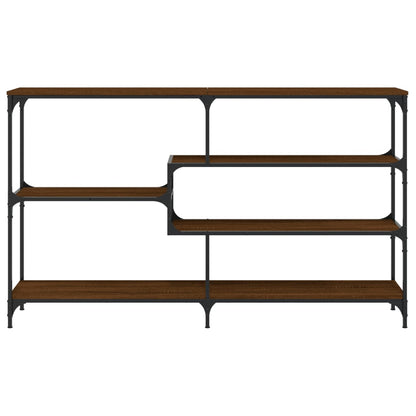 Avlastningsbord Konsollbord Brun Ek 160x32x95 cm