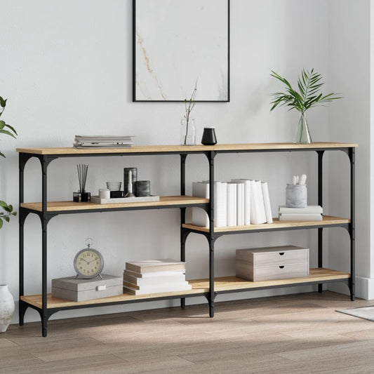 Avlastningsbord Konsollbord Sonoma Ek 160x29x75 cm