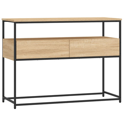Avlastningsbord Konsollbord Sonoma Ek 100x40x75 cm