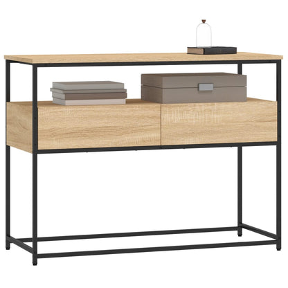 Avlastningsbord Konsollbord Sonoma Ek 100x40x75 cm
