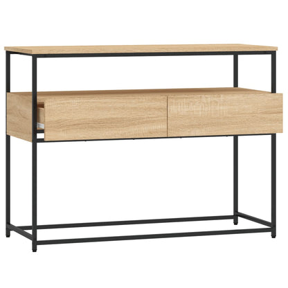 Avlastningsbord Konsollbord Sonoma Ek 100x40x75 cm