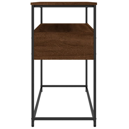 Avlastningsbord Konsollbord Brun Ek 100x40x75 cm
