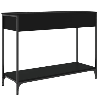Avlastningsbord Konsollbord Svart 100x34,5x75 cm