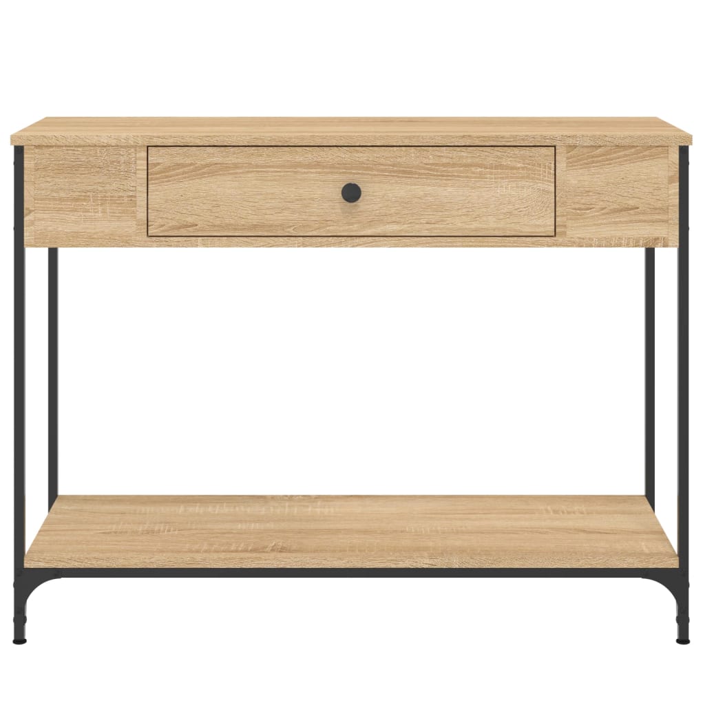 Avlastningsbord Konsollbord Sonoma Ek 100x34,5x75 cm