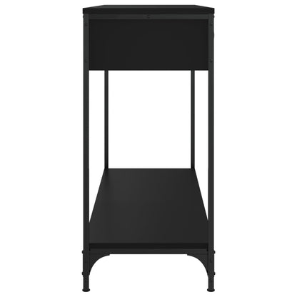 Avlastningsbord Konsollbord Svart 100x34,5x75 cm