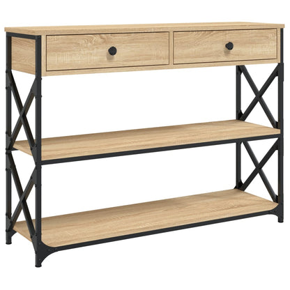 Avlastningsbord Konsollbord Sonoma Ek 100x28x75 cm