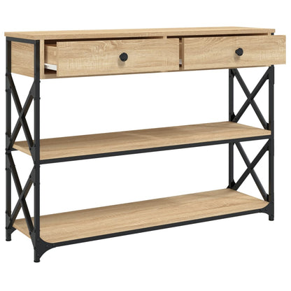 Avlastningsbord Konsollbord Sonoma Ek 100x28x75 cm