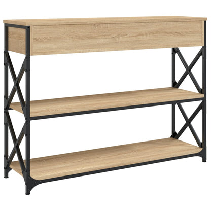 Avlastningsbord Konsollbord Sonoma Ek 100x28x75 cm