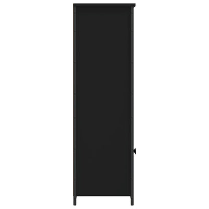 Skåp Svart 62x32x103,5 cm