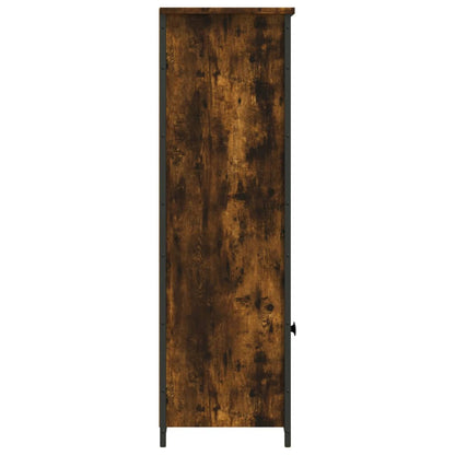 Skåp Rökfärgad Ek 62x32x103,5 cm